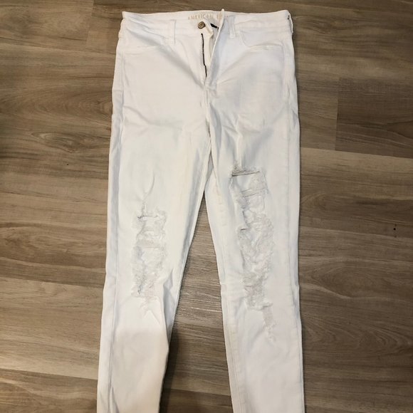 White American Eagle jeans - Picture 1 of 8